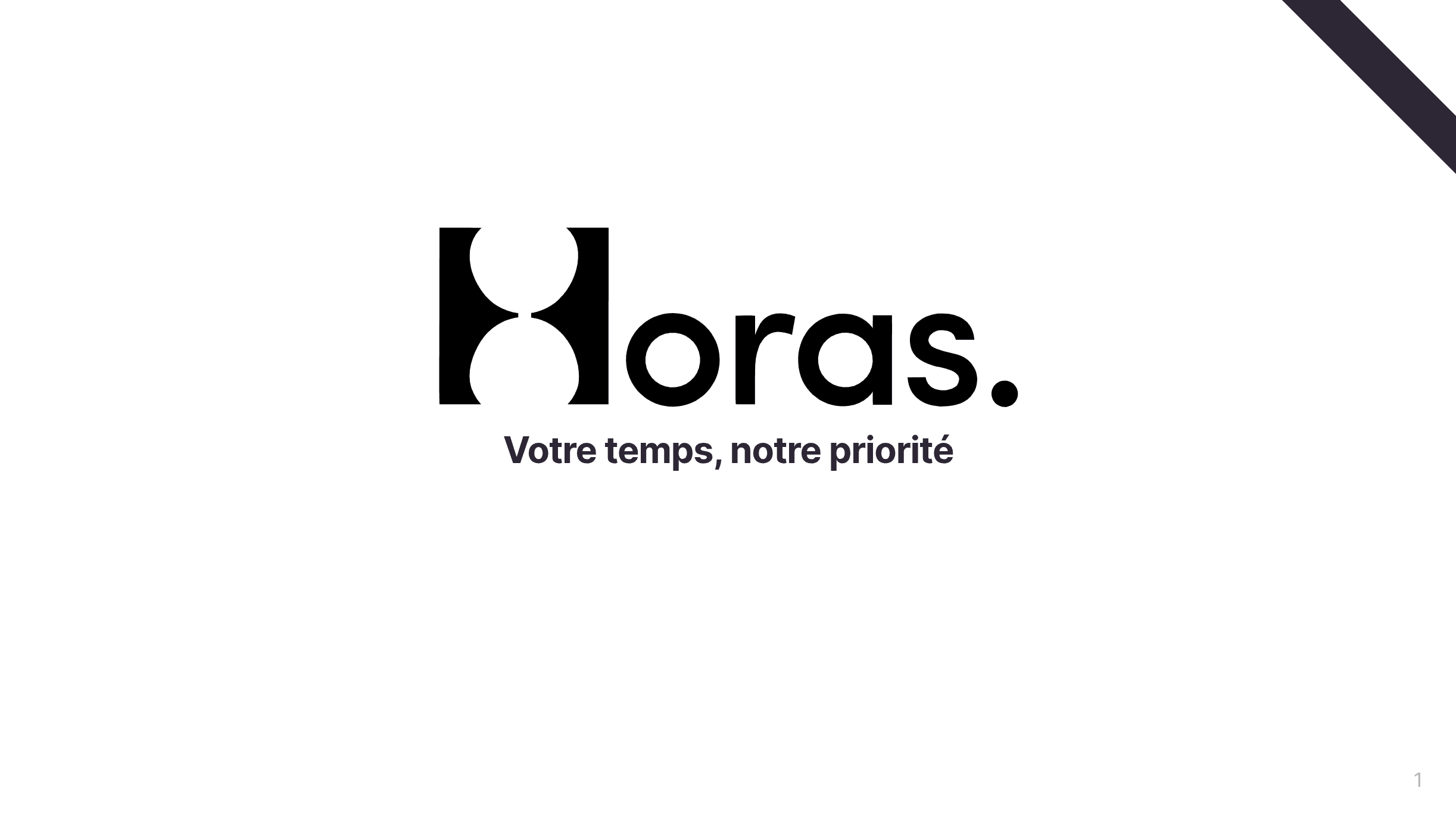Horas — Gestion du Temps